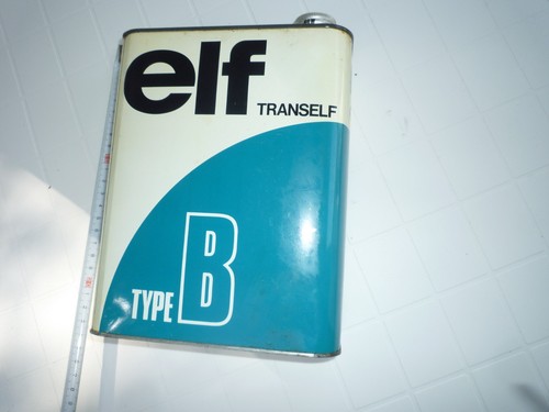 Bidon huile elf tranself type - huile,