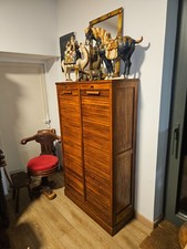 secrétaire double en chêne