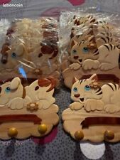 Lot 20 porte manteaux en bois