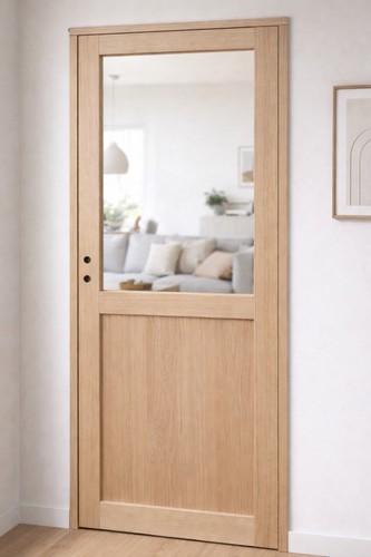 Bloc porte atelier placage - porte,