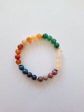 BRACELET EN PERLE DIAMETRE 8 LONGUEUR 19CM