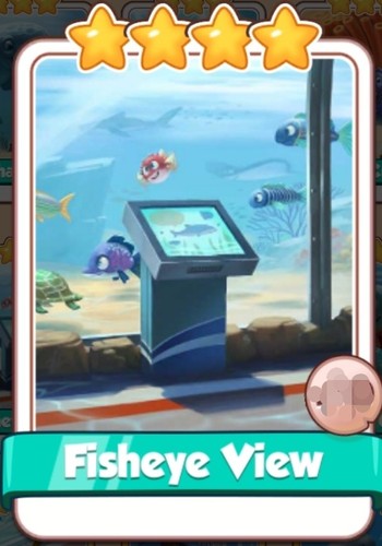 Fisheye view aquarium - -,
