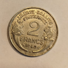 Pièce de 2 francs 1949 B