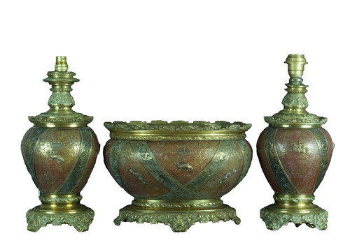 Antique bronze trim françois - bronze,