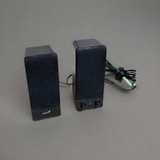 Genius Speakers Multi Media Speakers 120V Stereo PC - SP-S110 2 Piece Speakers