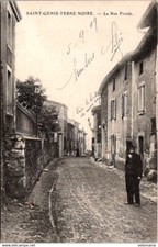 S17903 postcard 42 Saint Genis Terre Noire - La Rue Froide