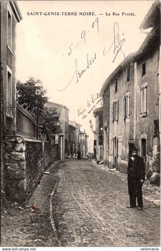 S17903 cpa saint genis - cpa, 42
