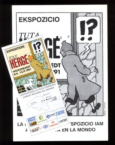 Lot exposition tout herge - , à