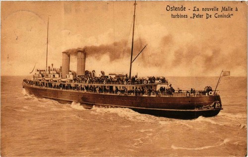 Cpa ostende la nouvelle - cpa,