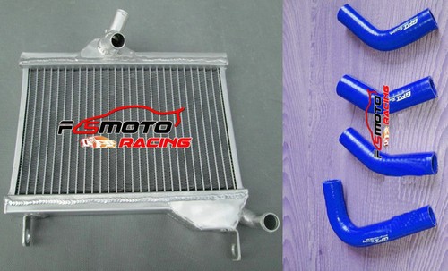 Aluminium radiateur blue hose - aluminium, radiateur+blue