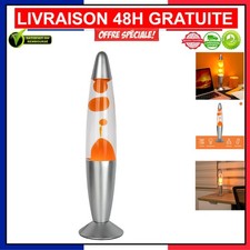 Lampe à Lave Rétro Orange 34