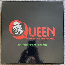 Queen – News Of The World Vinyl LP + 3CD+DVD Box Set