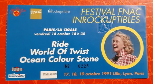 Ticket billet used stub - ticket,