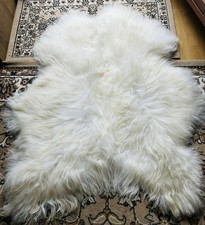 Grand Tapis En Peau De Mouton