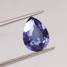 AAA 11X8MM Saphir Ceylan Pastel Bleu Naturel Parfait Pierre Précieuse Taillée