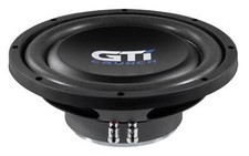 Crunch GTI104 Flat Subwoofer 25 cm (10") woofer plat 500 watts
