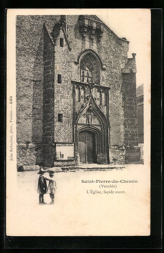 Cpa saint pierre - cpa, saint-pierre-du-chemin