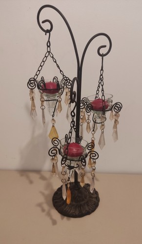 Bougeoir chandelier baroque - bougeoir,