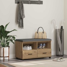 Banc d'entrée avec coussin