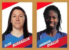 2018 Panini Carrefour Foot stickers - No. 76B / 76A