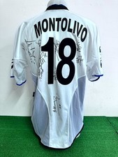 Maillot Atalanta Montolivo Match Worn Indossata Shirt Camiseta COA 2004/2005