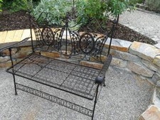Banc de jardin Avis en métal