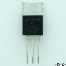 BD651 Transistor PNP 140V 8A