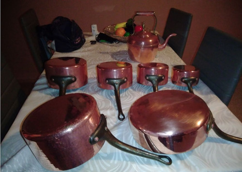 Batterie cuisine cuivre - cuisine,