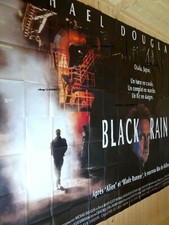 michael douglas BLACK RAIN ridley scott    8 panneaux affiche 3x4m 1989