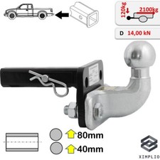 Crochet ATTELAGE remorque US-Adaptateur 32x32mm pour Honda Ridgeline I 2006–2014