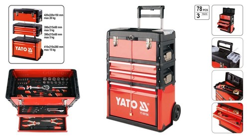 Coffre outils trolley - coffre, À