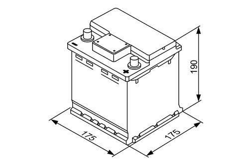 Batterie démarrage pour aixam - pour,