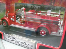 SIGNATURE 1/43 METAL POMPIER CAMION MACK TYPE 75 BX 1935!!