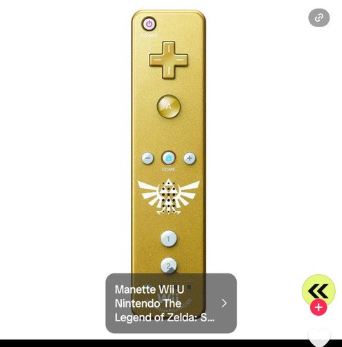 Manette wiimote zelda skyward - wiimote,