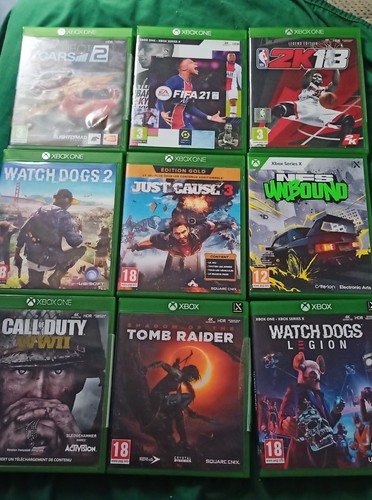 Lot jeux xbox one - jeux, xbox/one