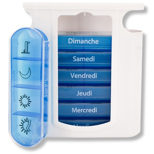 Pilulier semainier français - semainier,