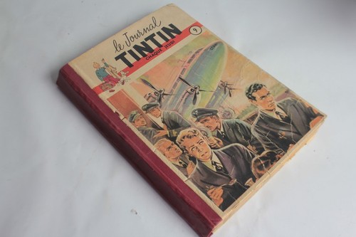 Journal tintin 9 reliure - tintin,