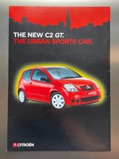 Citroen C2 GT Advert “The New C2 GT. The urban sports car”magazine advertisement