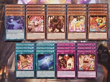 Yugioh Nemleria Deck Core 27 Cards Dreaming Dream Defender Oreiller Couette CYAC