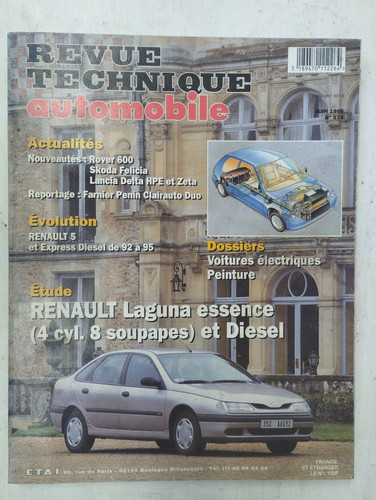 Revue technique renault laguna - revue,