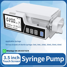 Syringe pump 3.5 inch Touch Screen Stackable Type Human or VET