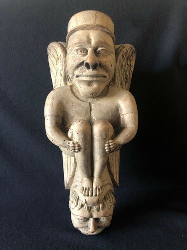 Cul lampe ange grotesque - cul-de-lampe,
