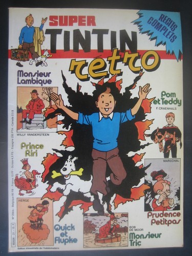 Journal revue super tintin - revue,