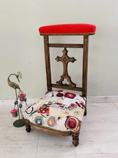 Prie dieu ancien rénové