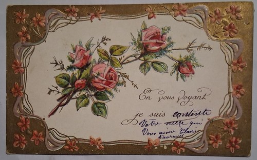 Cpa fantaisie branche - -, de