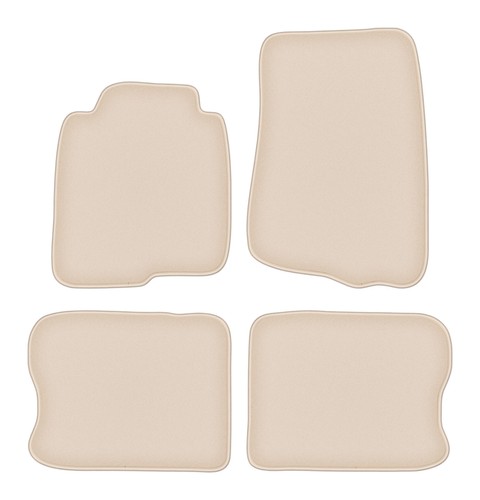 Tapis sol velours beige - de,