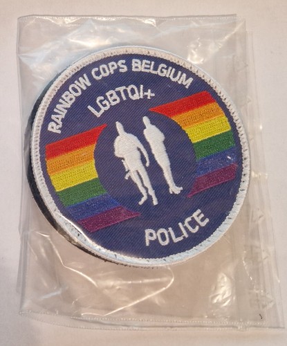 Rondache rainbow cops - rainbow, belgium