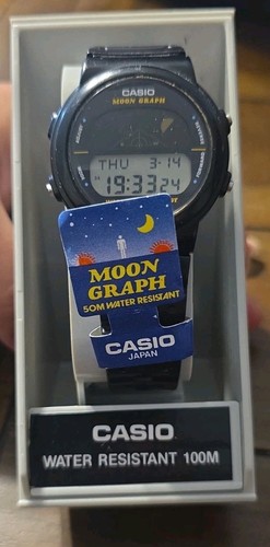 Casio moon graph alarm - casio,