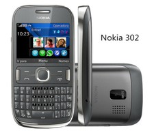 Unlocked Original Nokia Asha 302 3020 RM-813 QWERTY Bar Mobile Cell Phone