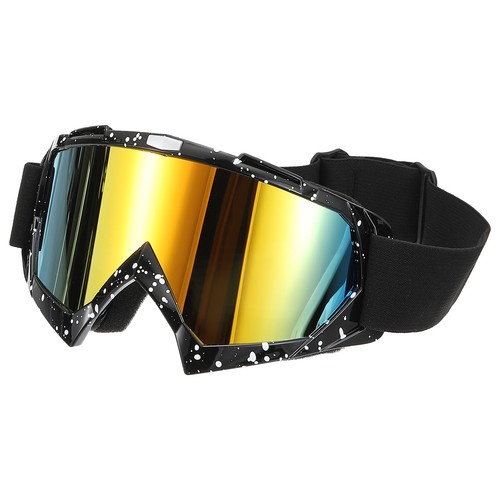 Pour dirt bike - dirt, goggles